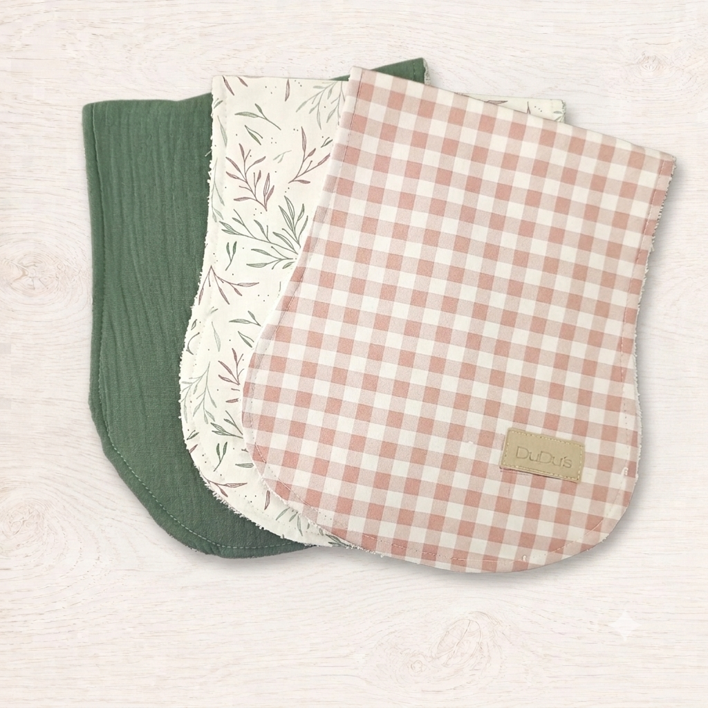 Pack de 3 Toallas SalvaBaBas SIN NOMBRE Reversible BimBa Rizo /Algodón