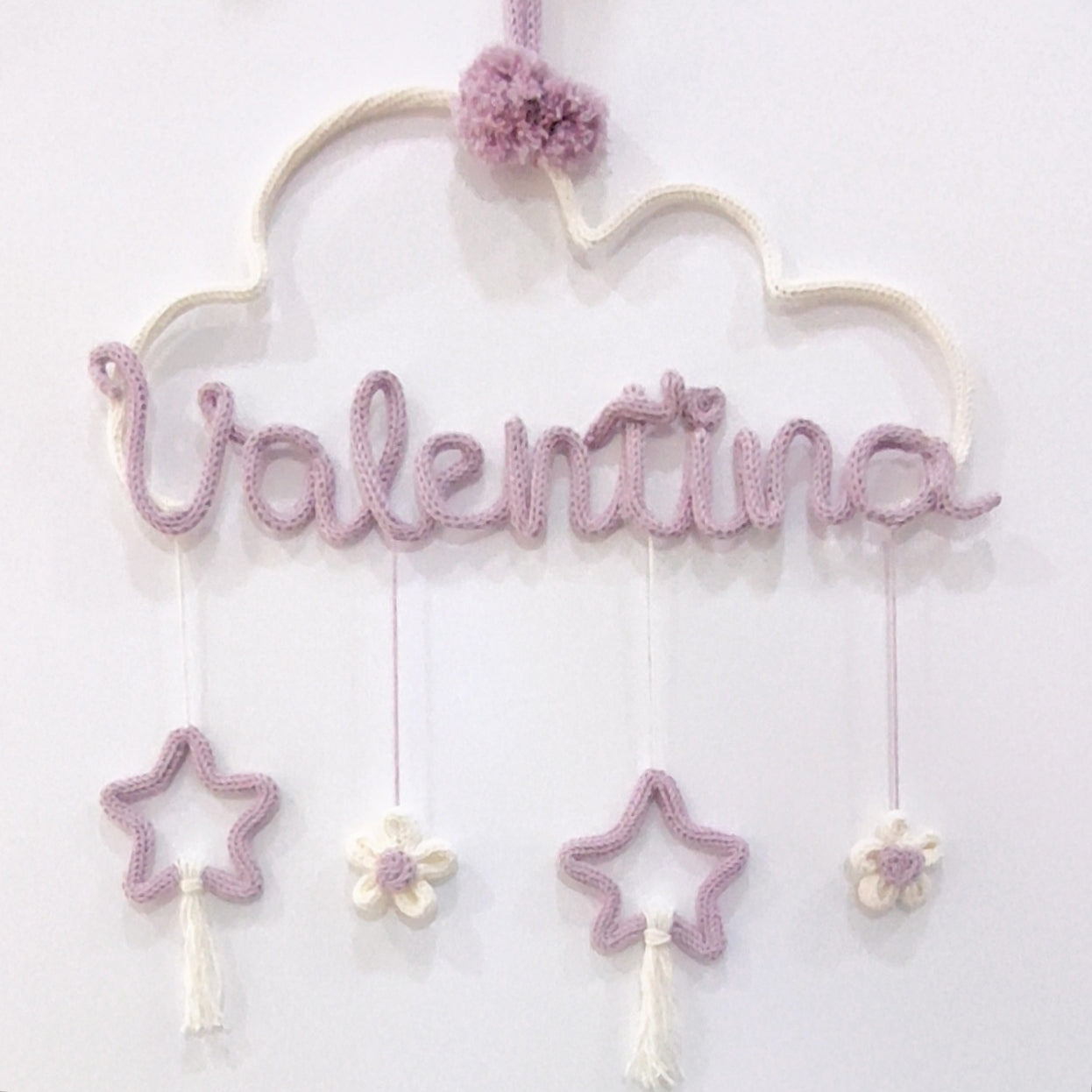 Nube crochet personalizada