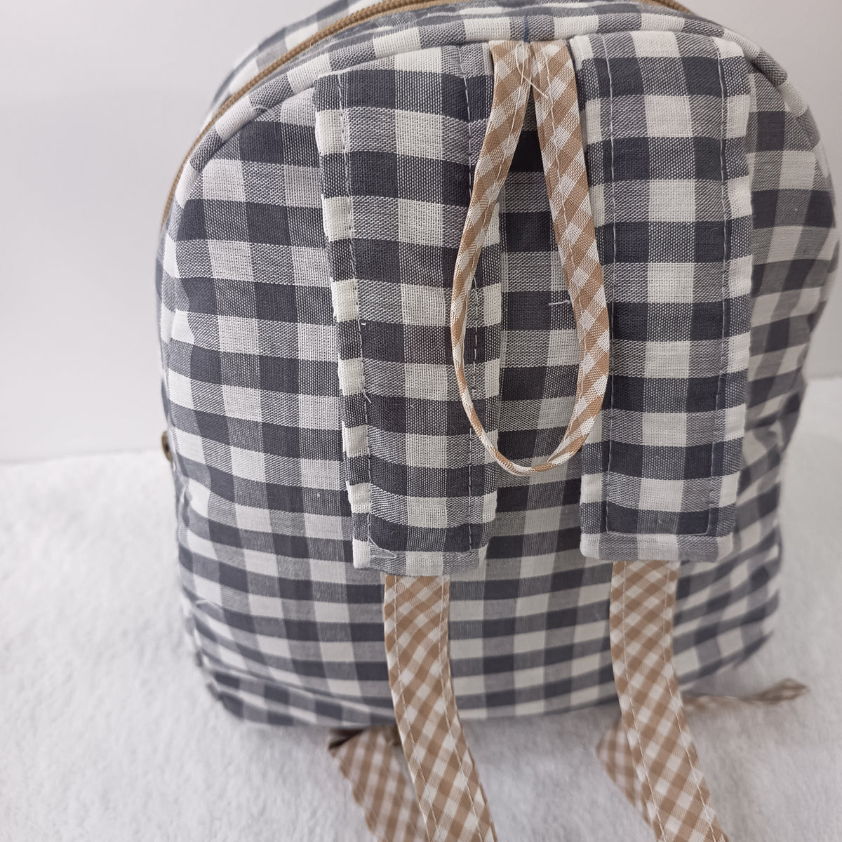 Mochila Scout Basic Vichy Antracita Personalizable