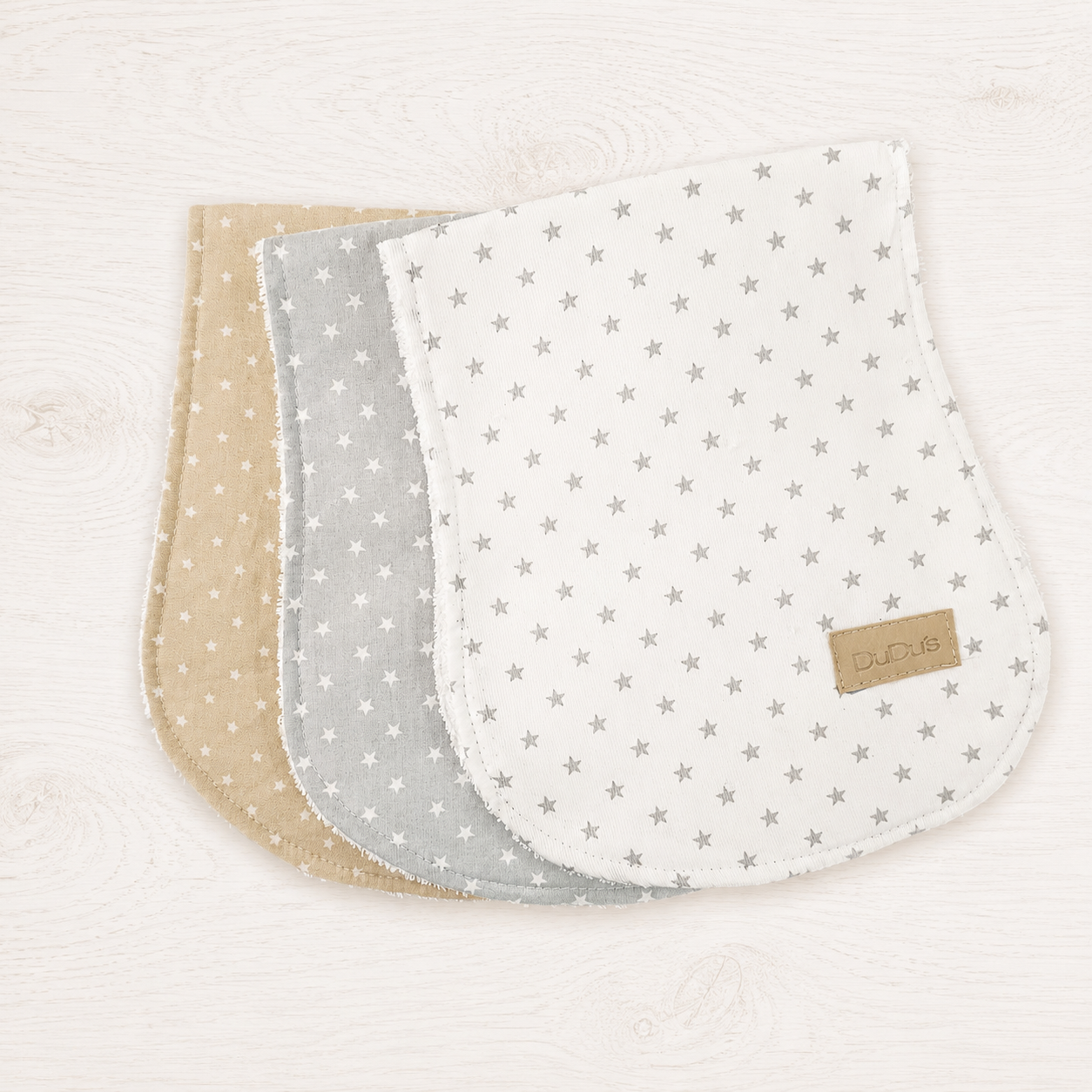Pack de 3 Toallas SalvaBaBas SIN NOMBRE Reversible BimBa Rizo /Algodón