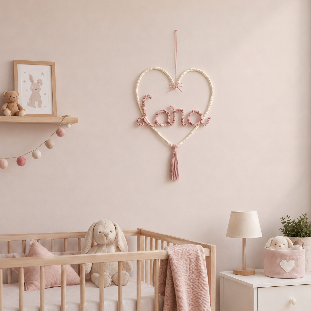Corazón personalizado con nombre