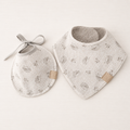 Set de Babero y Badana Riccio Personalizable