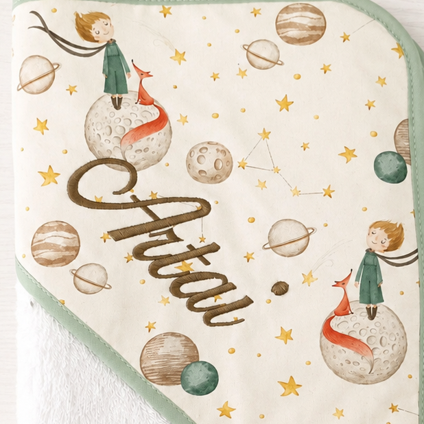 Capa de Baño Principito Personalizable