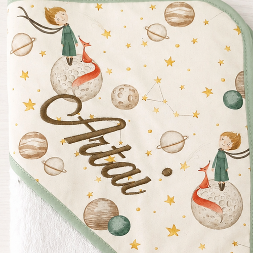 Babero Principito Personalizable